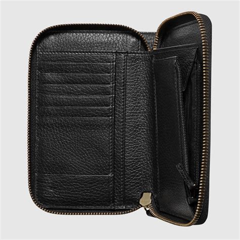 gucci swing zip wallet|Gucci zip around wallet small.